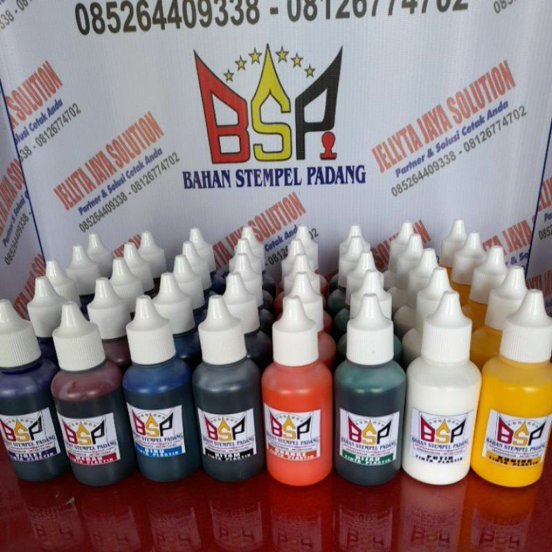 

TINTA STEMPEL FLASH PLASTIK PERMANEN 100 ML
