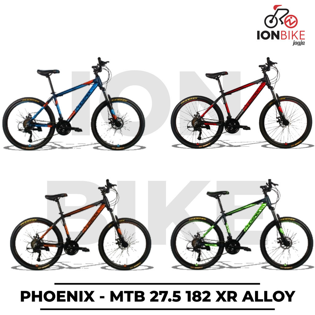 Sepeda MTB 27.5 PHOENIX 182XR Alloy Frame 7 Speed Terbaru Monarch 2612 AF AH AM 2618 Cascade Coyote 