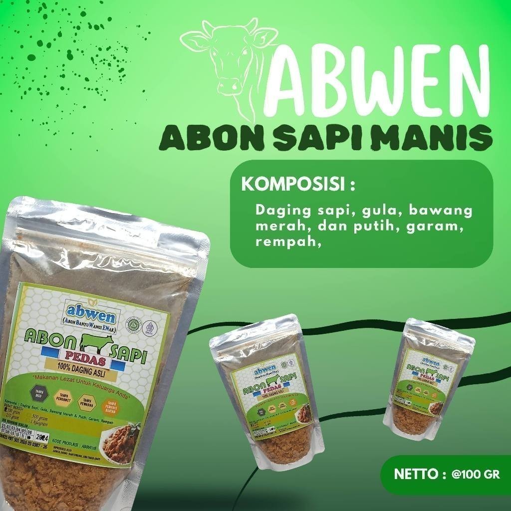

ABWEN ABON SAPI MANIS 100G SPS75