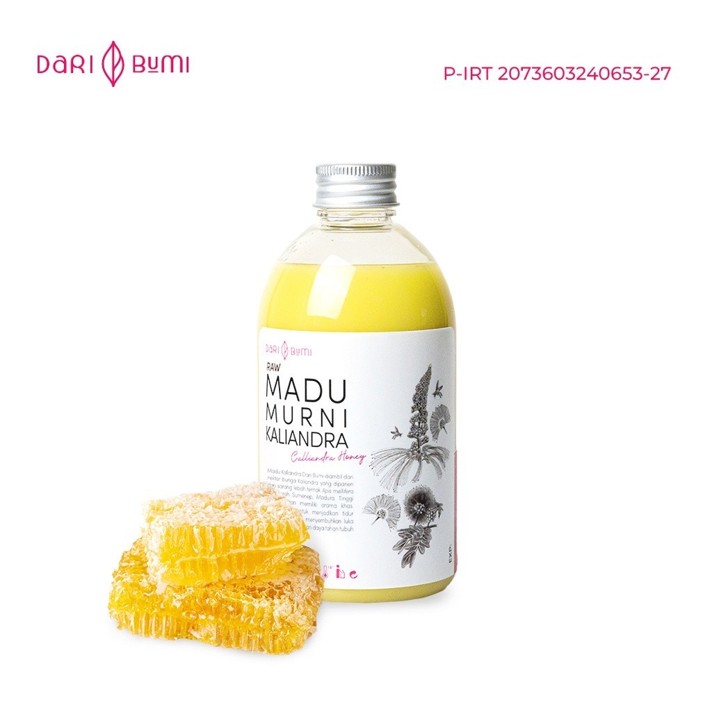 

Distributor Madu Akasia Murah dan Berkualitas Dari Bumi Madu Murni Kaliandra 350 Gr Raw Honey Premium