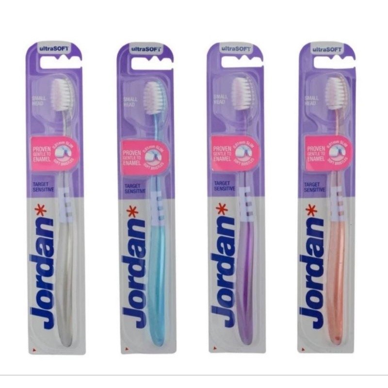 Sikat Gigi Jordan Ultra Soft TARGET SENSITIVE Toothbrush