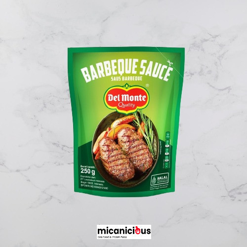 

DELMONTE SAUS BARBEQUE POUCH 250GR