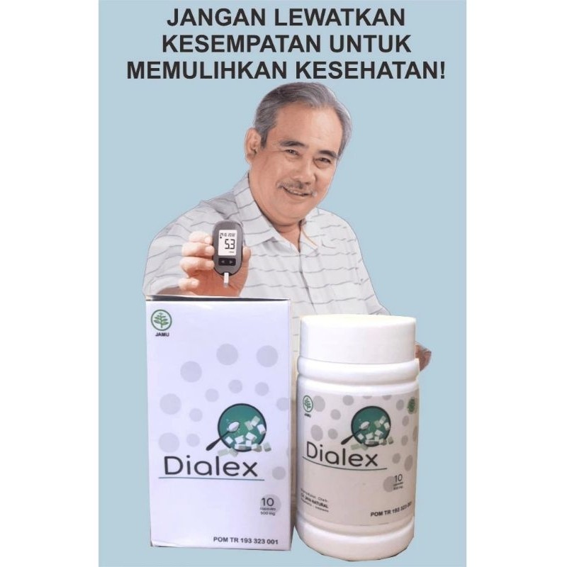 Dialex Obat Diabetes Manjur Ampuh  Dialex