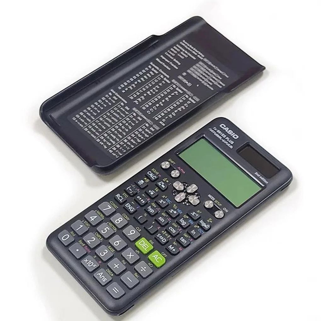 

Multifunctional Calculator PLUS Portable Exam Scientific Vector Test Calculators Electric Counter for Students School Office