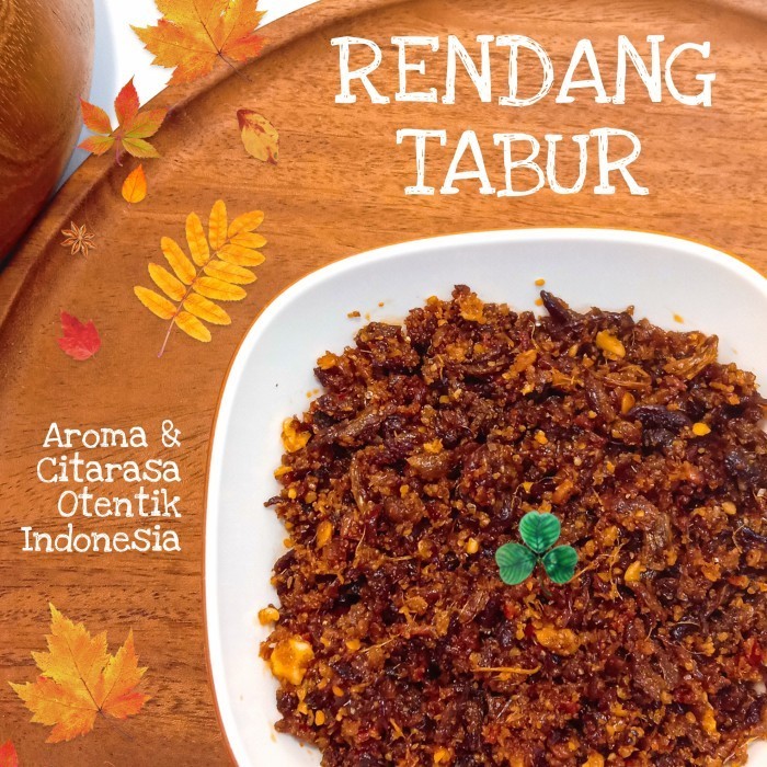 

TERJUAL RENDANG TABUR VEGAN / VEGETARIAN by Rempah Wangi