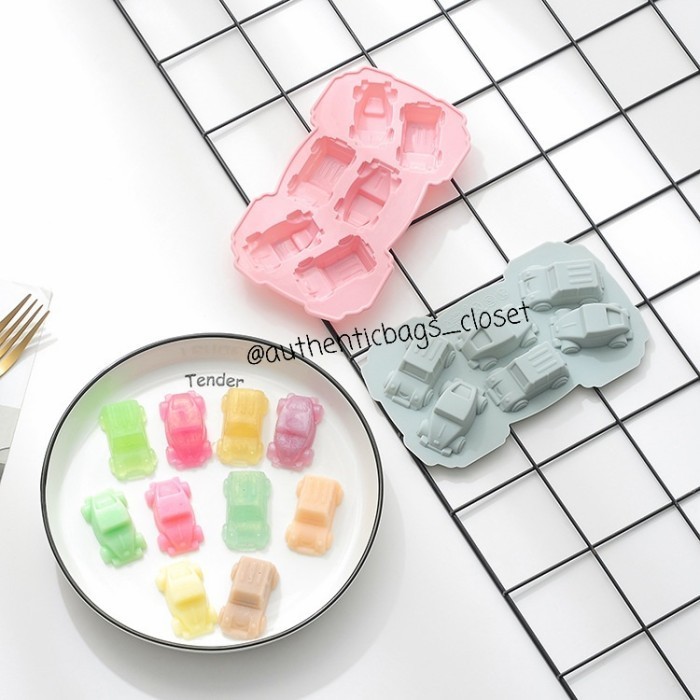 

TERJUAL Cetakan jelly, pudding, coklat, es, kue bahan silicone - Car