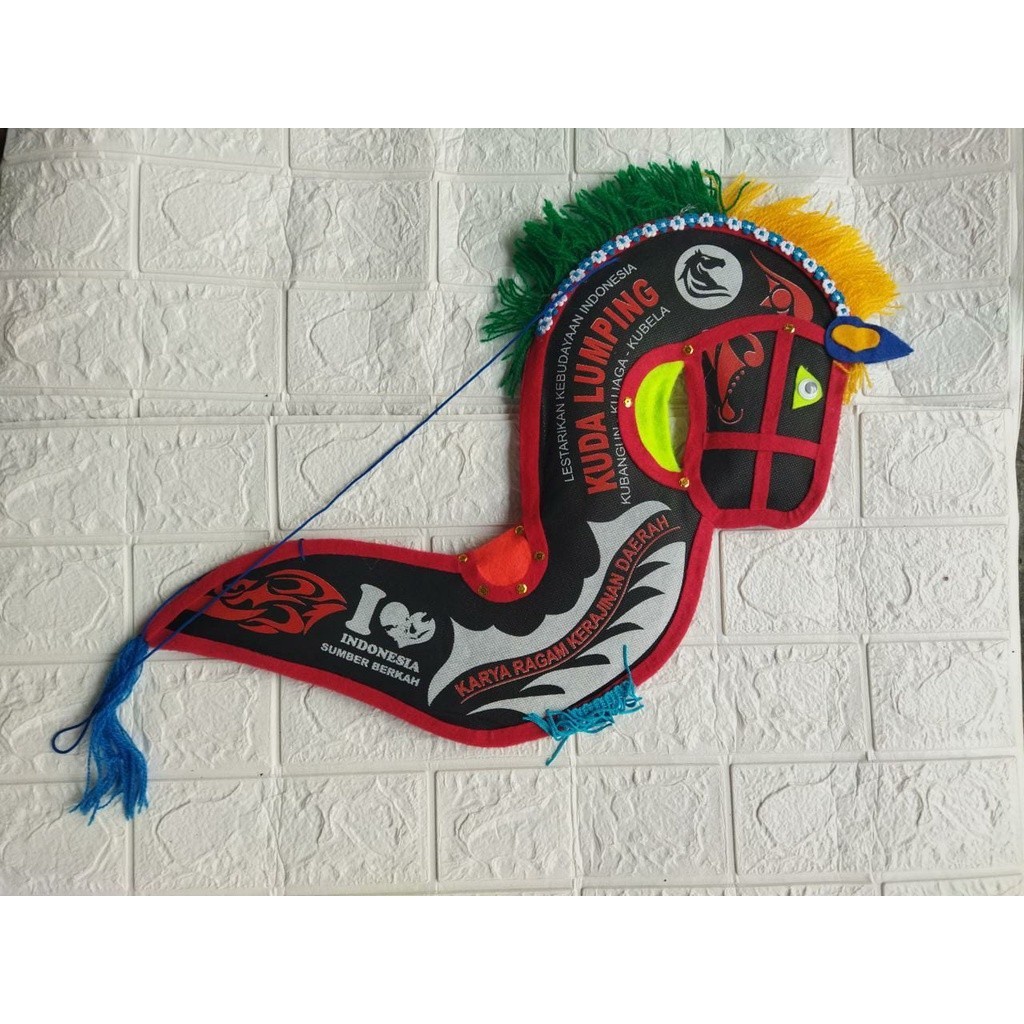 JARAN KEPANG - SPON - KECIL / mainan anak jaranan / mainan barongan jaran