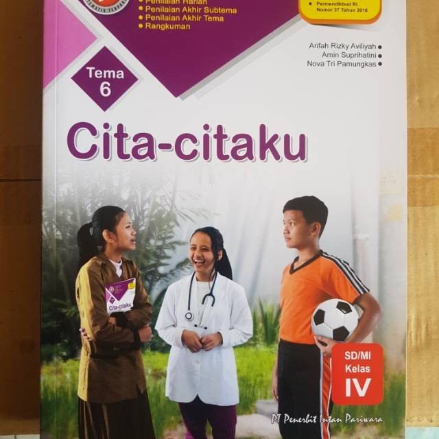 Buku PR Tematik Kelas 4 Tema 6 Revisi Intan Pariwara