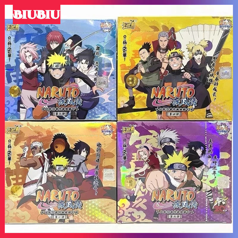 MN21L 【READY】GROSIR Naruto Kayou Tier 2/Tier 3/Tier 5 Original Naruto Trading Cards Game Kartu Langk