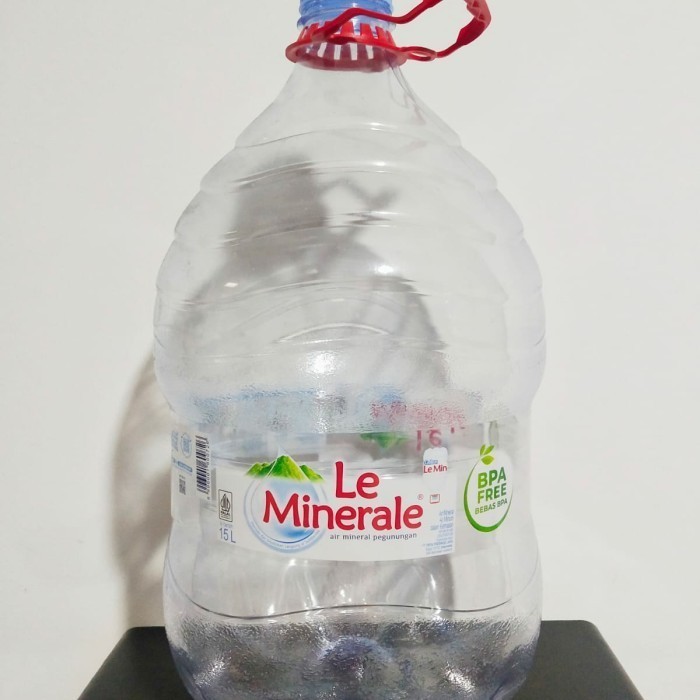 Galon bekas/kosong Le Minerale 15 Liter