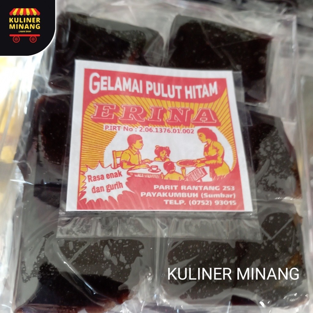 

Kuliner Minang Gelamai Erina Uk Sedang Oleh-Oleh Asli Cemilan Kampung Makanan Khas Payakumbuh Padang Jajanan Snack AX00