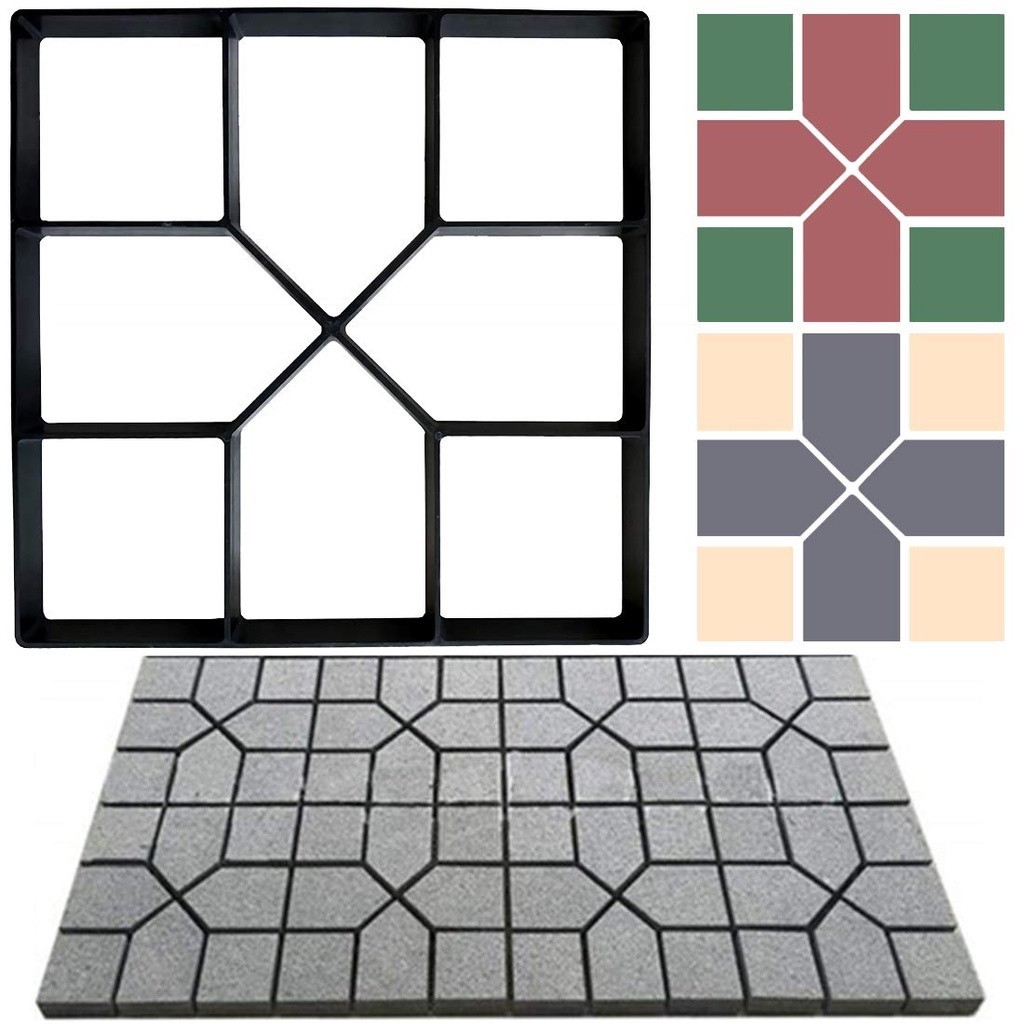 Cetakan Paving Block Diy Paving Blok Cetakan Jalan Teras Cetakan Paving Manual Cetakan Semen Jalan