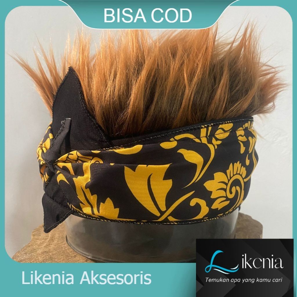 Ikat kepala sunda wig pria blangkon udeng bali