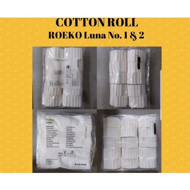 Dental Cotton Roll Roeko No. 1 & 2