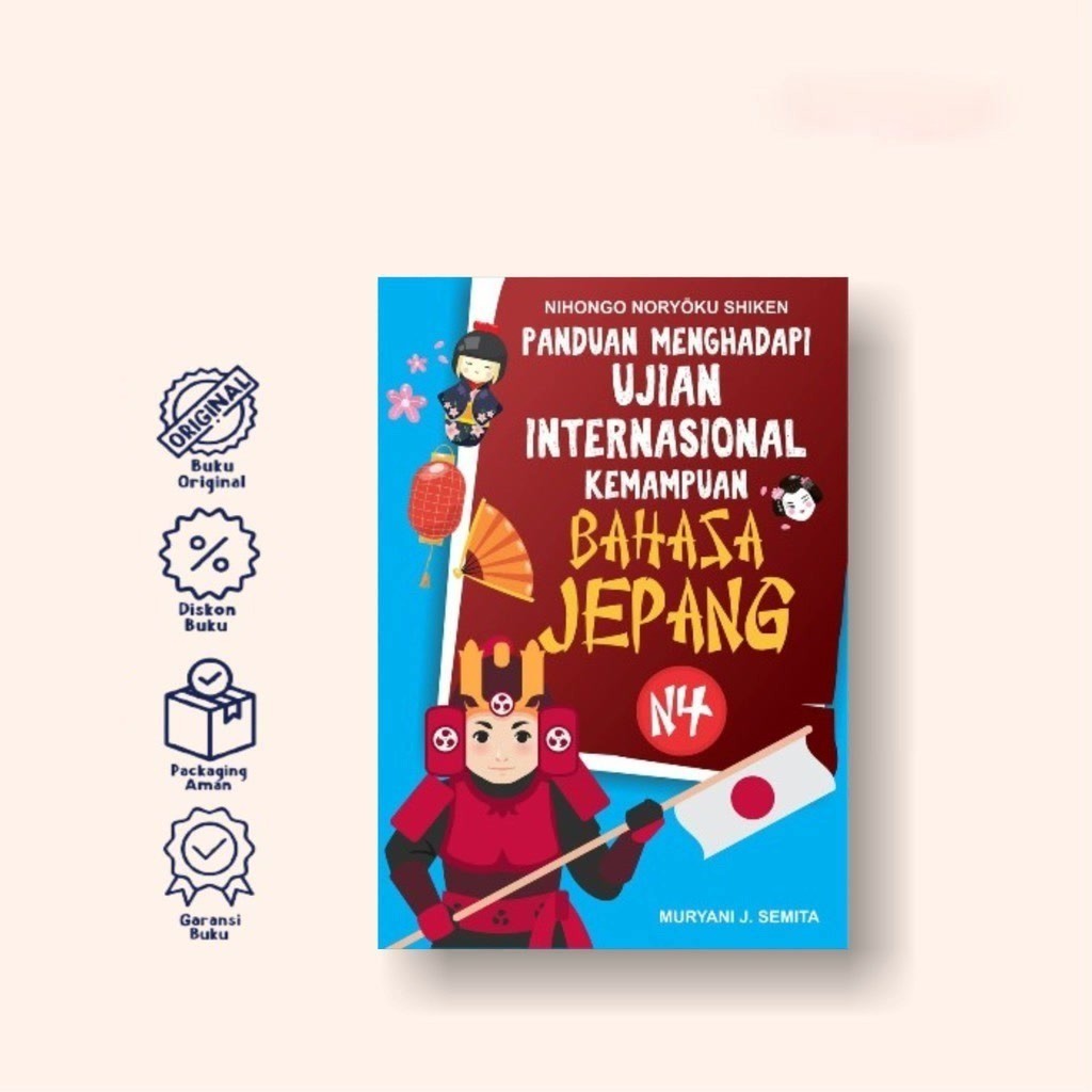 Buku Nihongo Noryoku Shiken: Panduan Menghadapi Ujian Internasional Kemampuan Bahasa Jepang