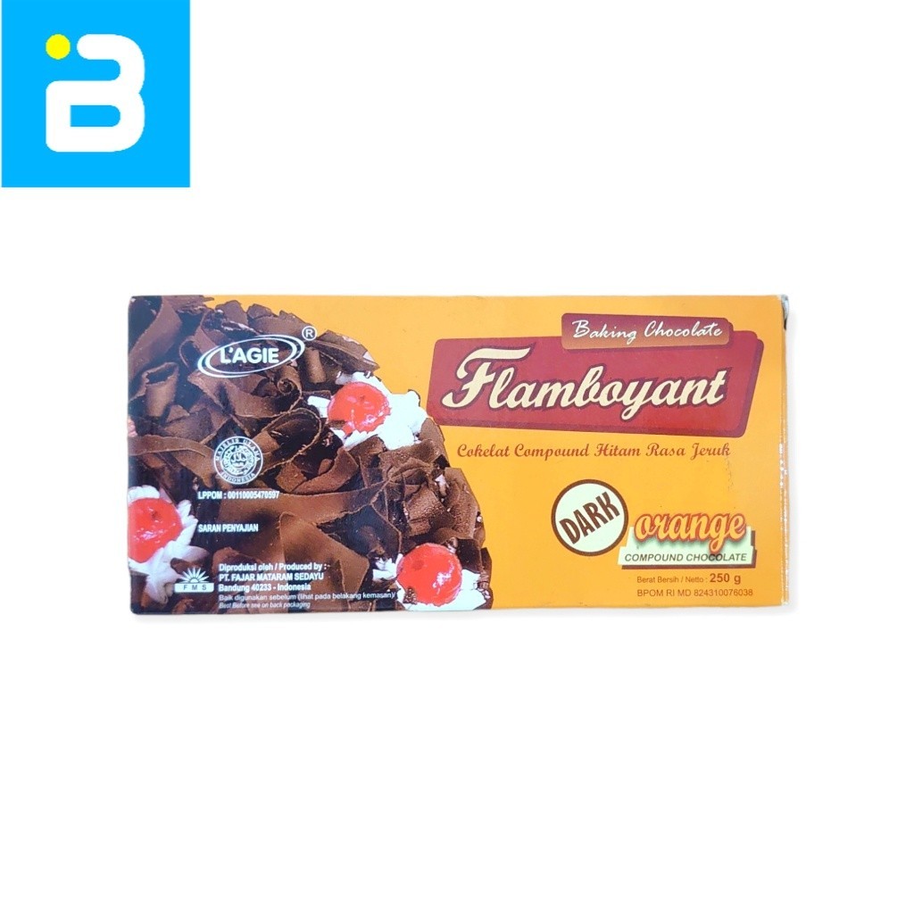 

Flamboyant Cokelat Compound Dark Orange 250 G