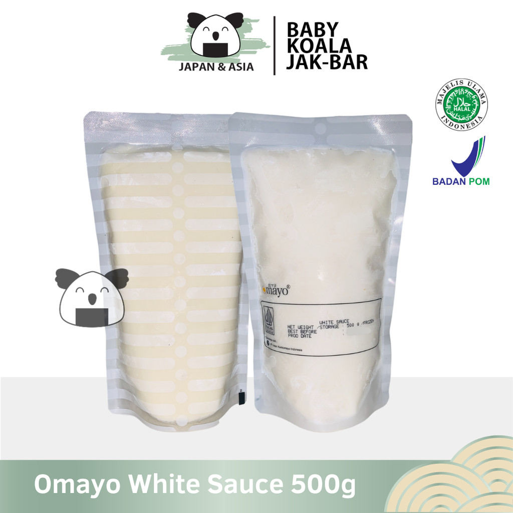 

OMAYO White Sauce 500 g Halal | Saus Pasta Putih Frozen...