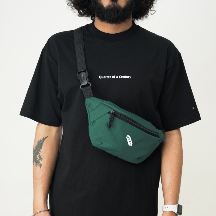 UNKL347 Tas Slingbag Cordura Tas Kecil Motif Green UBBI