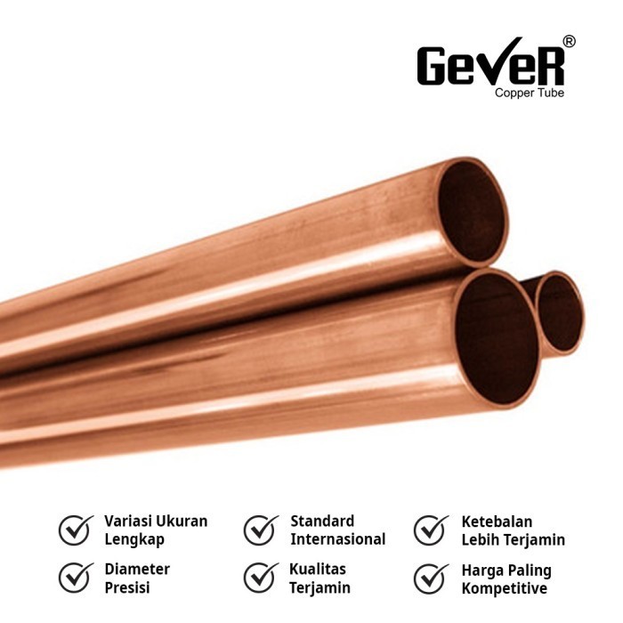 PIPA TEMBAGA 8 mm x 2mm BATANG | Copper Tube