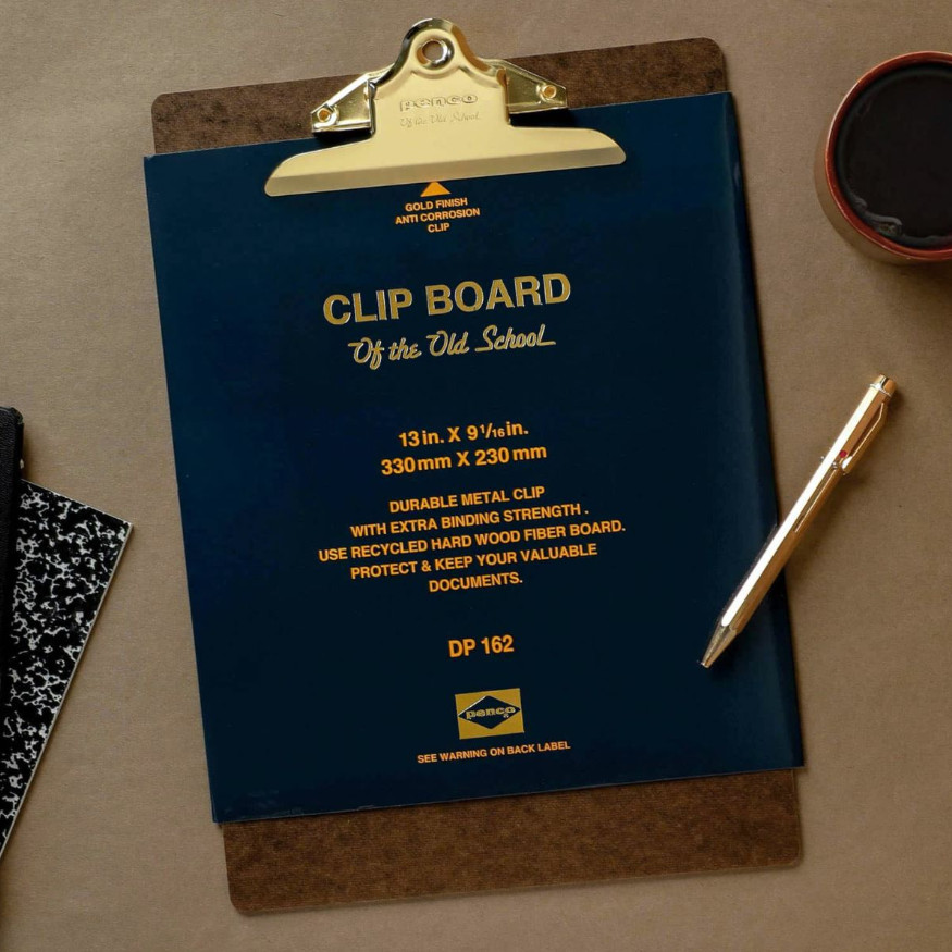 

PENCO Gold Clip Board O/S / Papan Jalan Premium