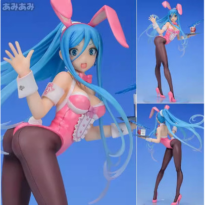 (Pre Order} Figure Aoki Hagane no Arpeggio - Takao Bunny Style Pink Limited Ver. (Ques Q)