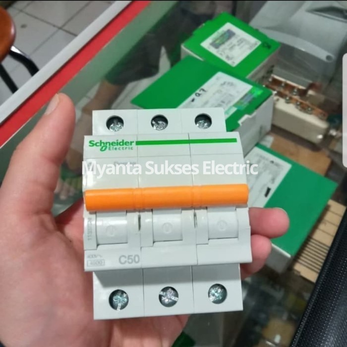 MCB 3 Phase 50A Schneider Domae