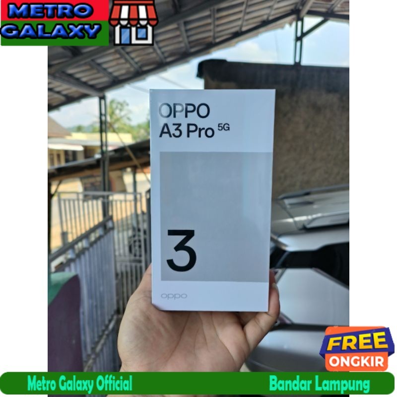 OPPO A3 PRO 5G ram 8/256 GB GARANSI RESMI