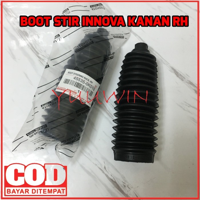 BOOT STEER STIR STEERING INNOVA RH - BOOT STIR KIJANG INNOVA KANAN