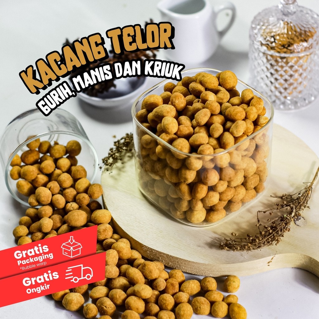 

Kacang Telor Oven Panggang Cemilan Enak By Kucinta Snack