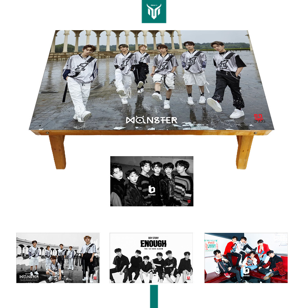 Meja Belajar Lipat Karakter Boy Story Boystory Blackpink Anak