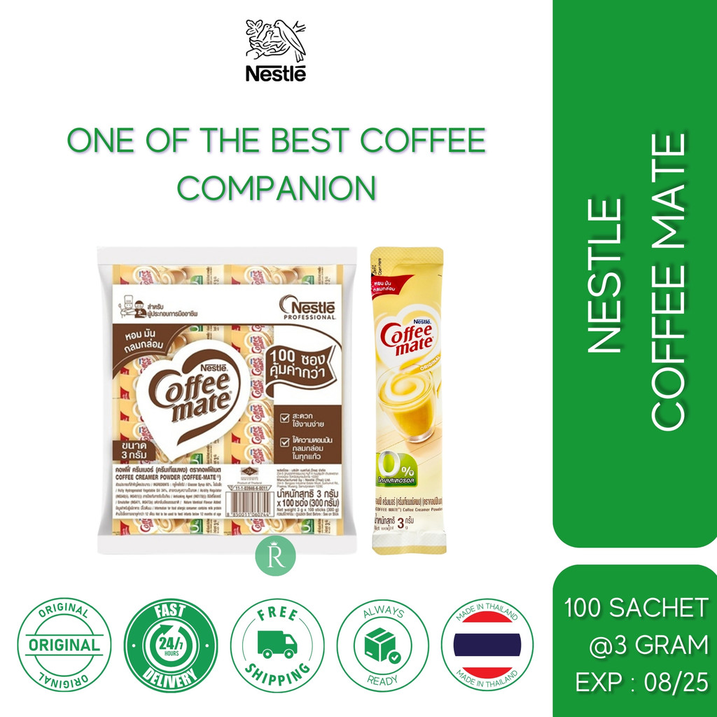 Nestle - Coffee Mate - Creamer - Pack Isi 100 Sachet Thailand