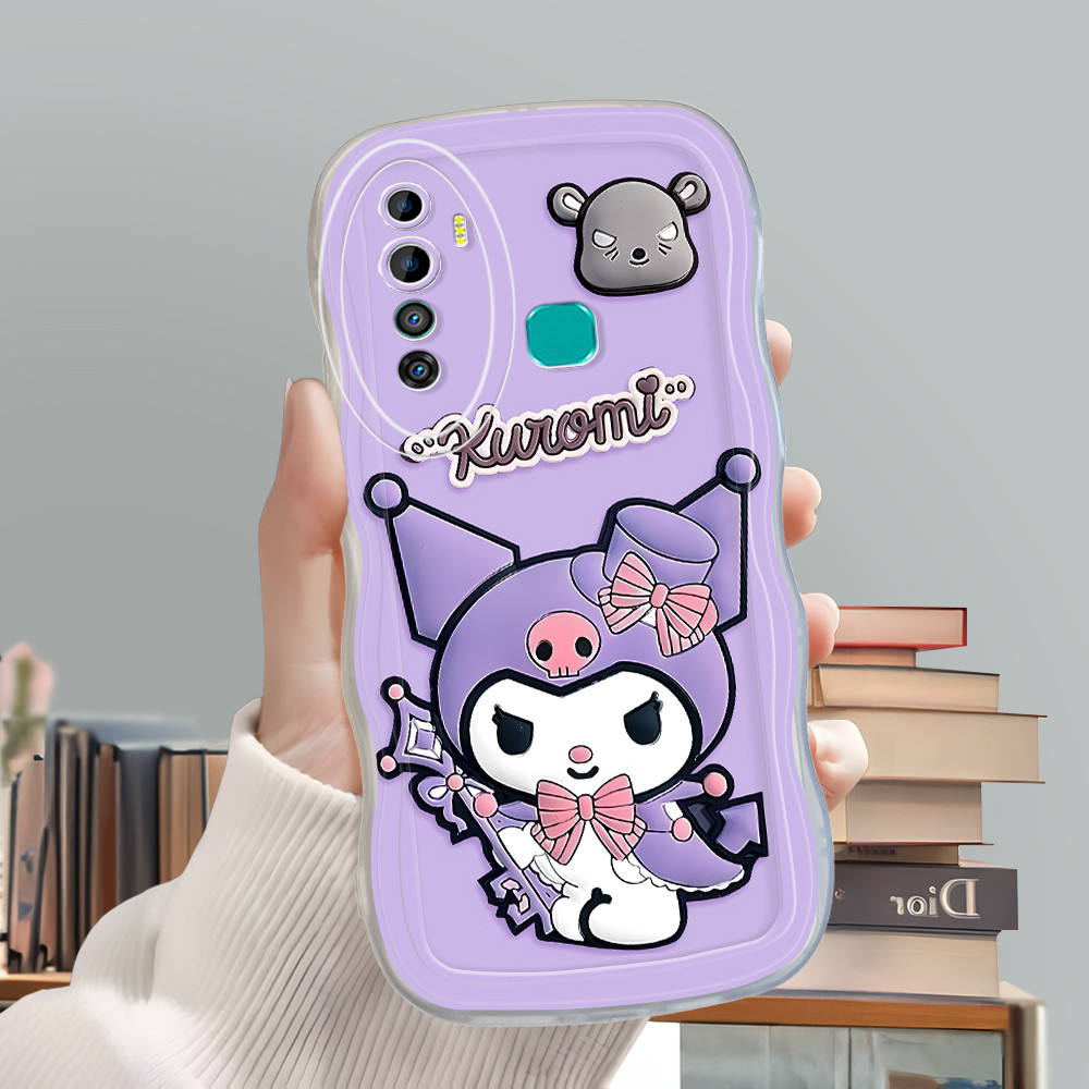 Casing Hp Untuk  Infinix Hot 9 X655C Softcase Phone Case  Soft Kesing Sofcase  Kartun Key 4517 Berge