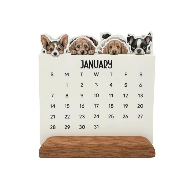 

Puppy Calendar 2025 Adorable Family Planner & Daily Organizer Family Planner Calendar With Monthly Doggy Images For Dog Lover