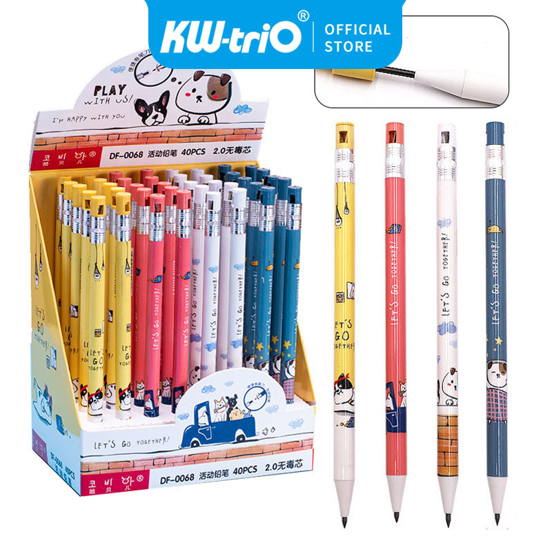 

Pensil otomatis anak 2.0 kartun Anak lucu menekan pensil otomatis tanpa potong dapat mengubah isi ulang Pensil Otomatis Siswa