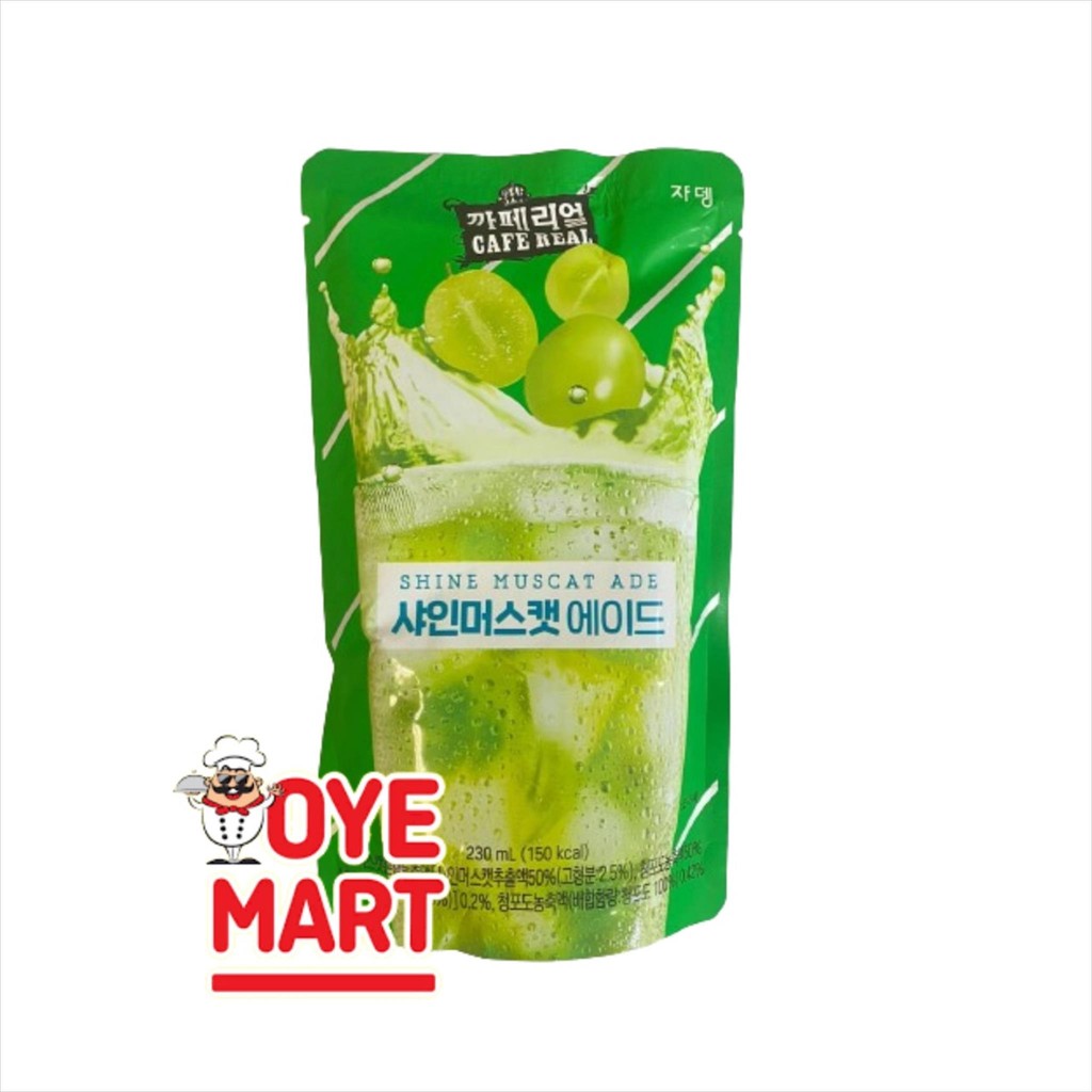 

JARDIN SHINE MUSCATADE 230ML / MINUMAN RASA ANGGUR HIJAU