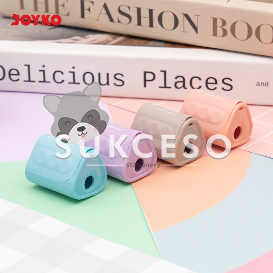 

Joyko Sharpener Triangular B-174 Serutan / Pengserut / Rautan Pensil Pastel Murah