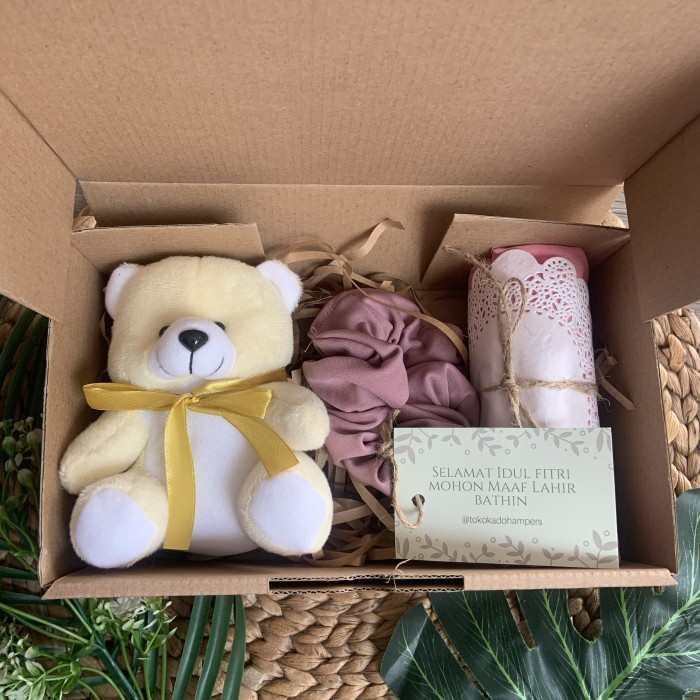 

DISKON Parsel ramadan giftbox hijab scrunchies / hampers lebaran ultah