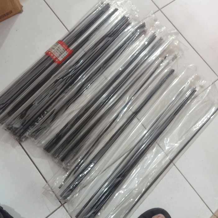 Spare part ujung joran tegek carbon ruas no.1,2,3 - 60cm 1,2,3