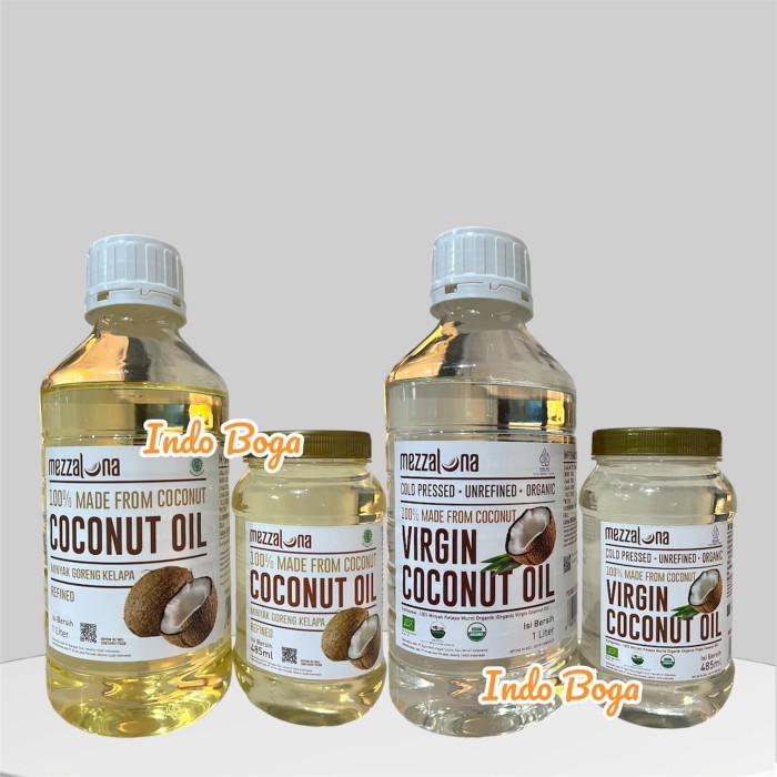 

Mezzaluna organic virgin coconut oil / coconut oil / minyak kelapa