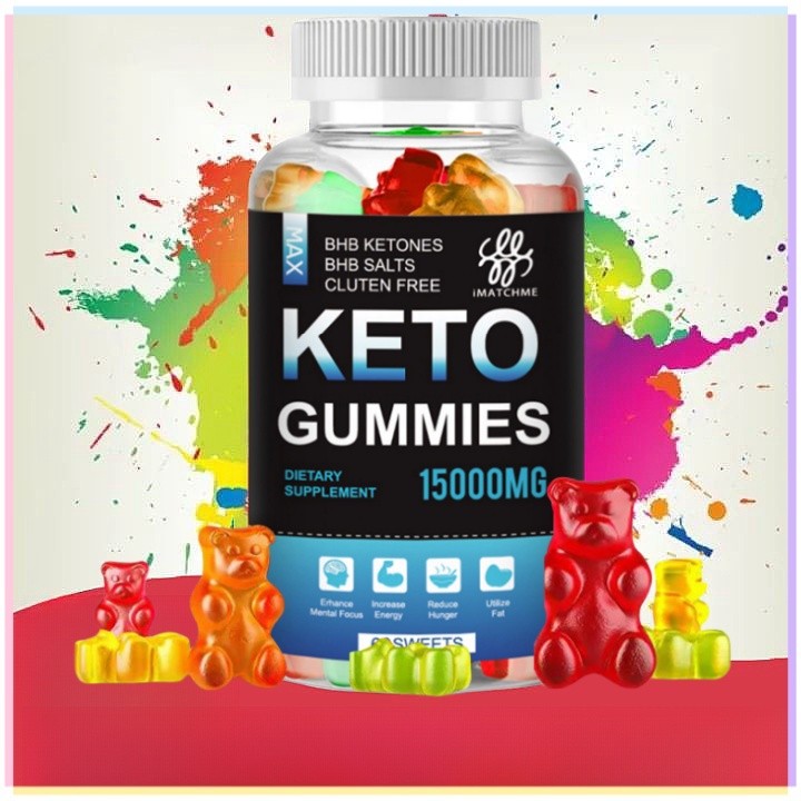iMATCHME  Slimming Keto Gummies Ketone Fat Burner Bear Gummies For Men&Women Natural Weight Loss Pro