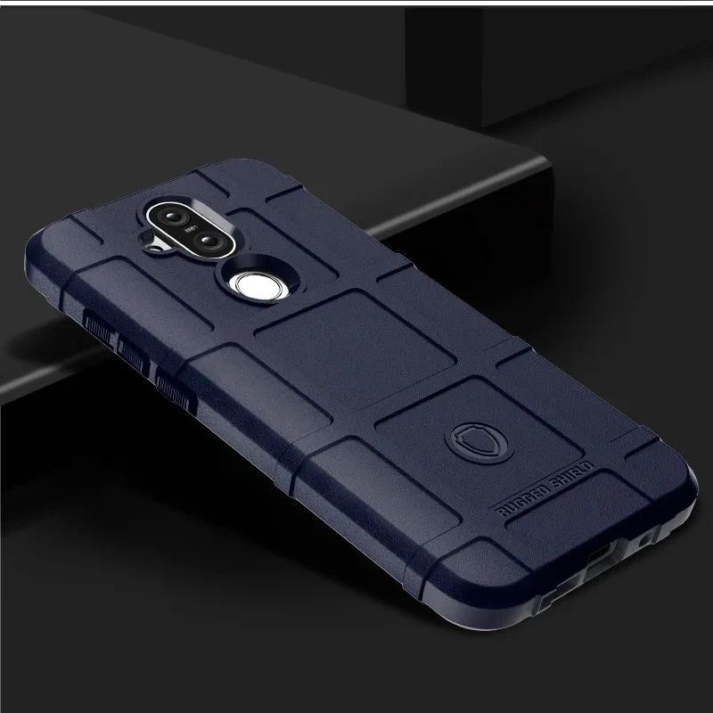 Untuk Nokia7.1 Plus nokia 8.1 x7 Armor Shield Case Soft Silicone Back Cover untuk nokia x7 nokia 7.1
