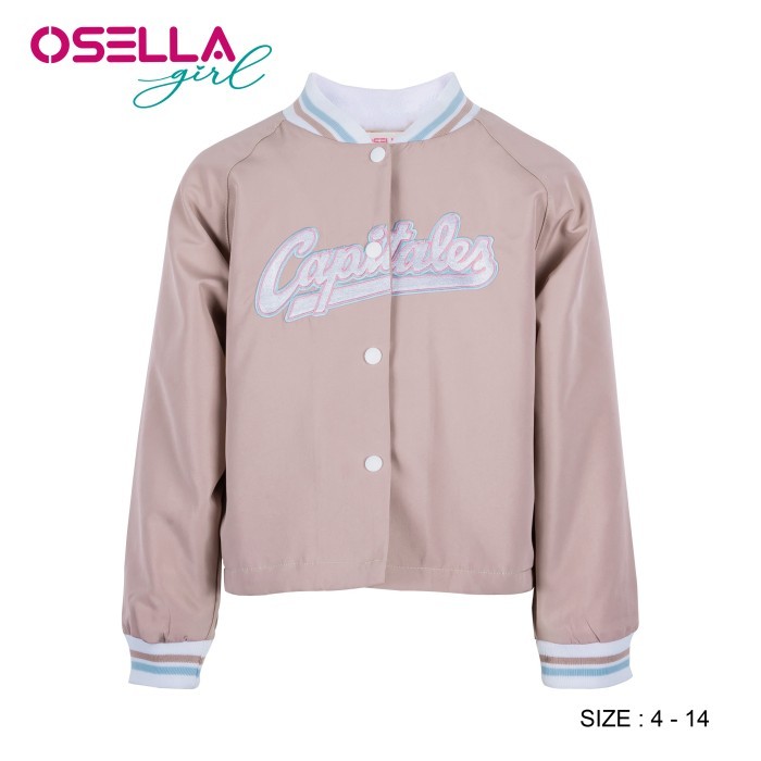 Osella Kids Capitales Cropped Jacket In Pink 2361400584 | Jaket Anak Perempuan