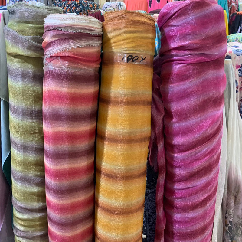 kain sifon gradasi - kain chiffon light yoryu - kain sifon yoryu gradasi - kain sifon yoryu motif gr