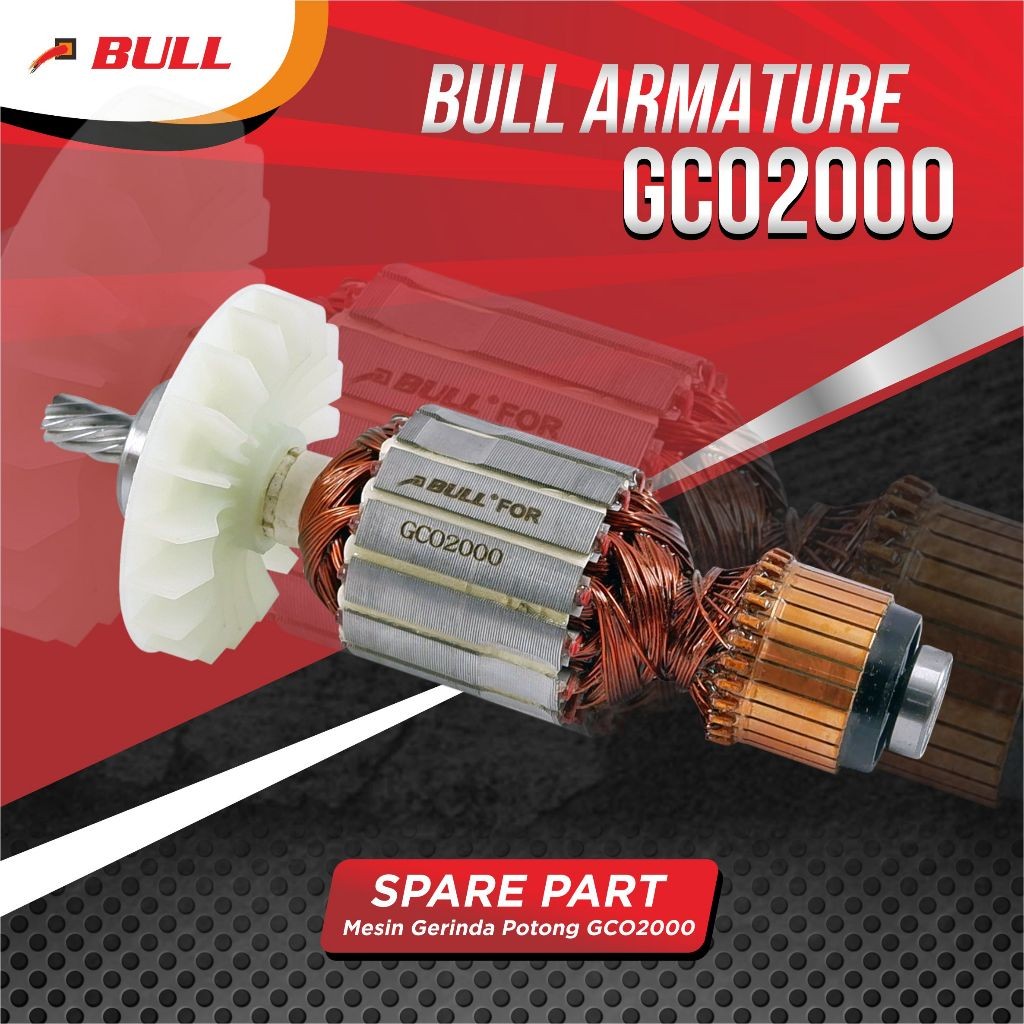 BULL armature GCO2000 / angker rotor dinamo GCO2000