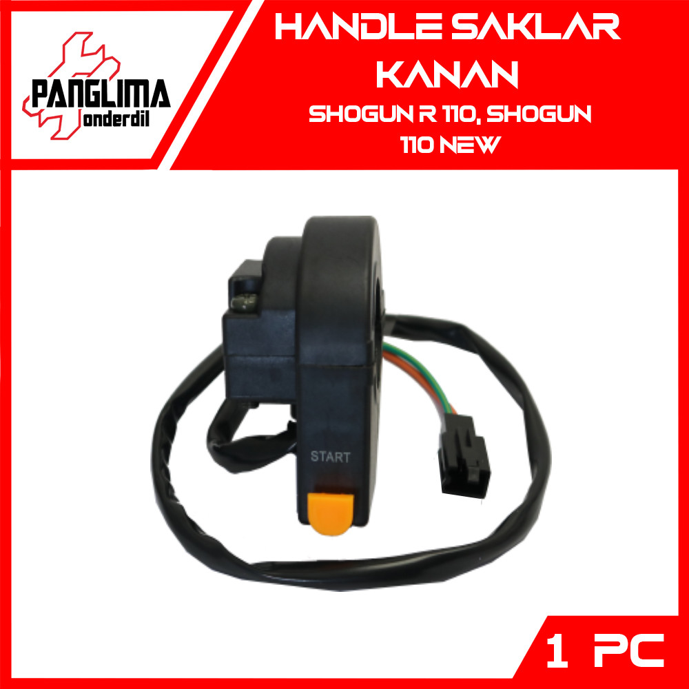 Handle Switch Kanan Shogun R 110 & Shogun 110 New Saklar Tombol Hendel Hendle Handel Holder Swit Sta