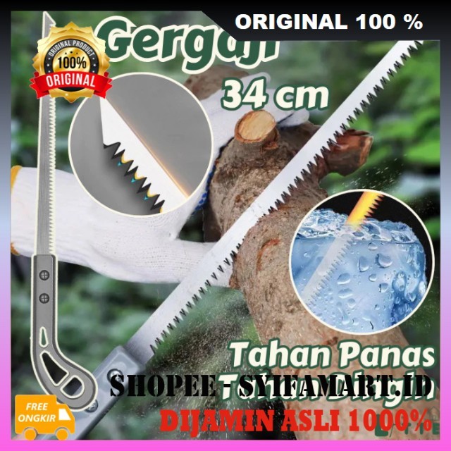 Gergaji Super Tajam Gergaji Stainless Multifungsi Gergaji Bonsai Kecil Super Tajam Gergaji Ranting P