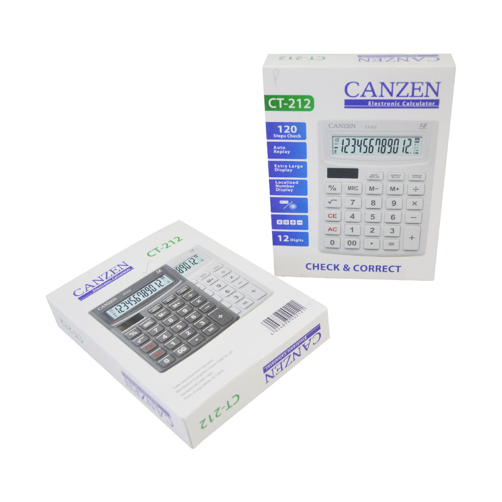 

ELECTRONIC CALCULATOR CANZEN CT-212 kalkulator CANZEN CT 212