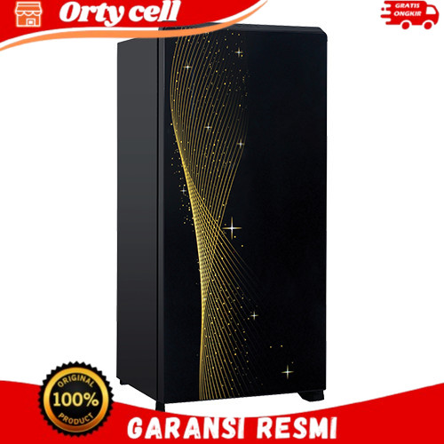 KULKAS AQUA 1 PINTU AQR-D205 165L AQR D 205 MSB MSG 205MSB 205MSG GARANSI RESMI