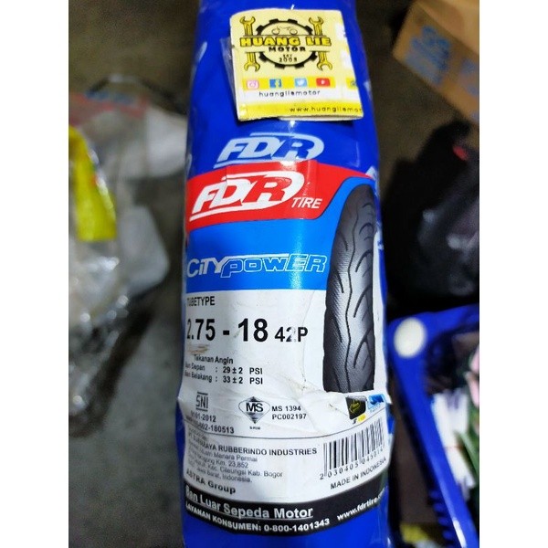 ban luar 275-18 FDR CITY POWER tube type