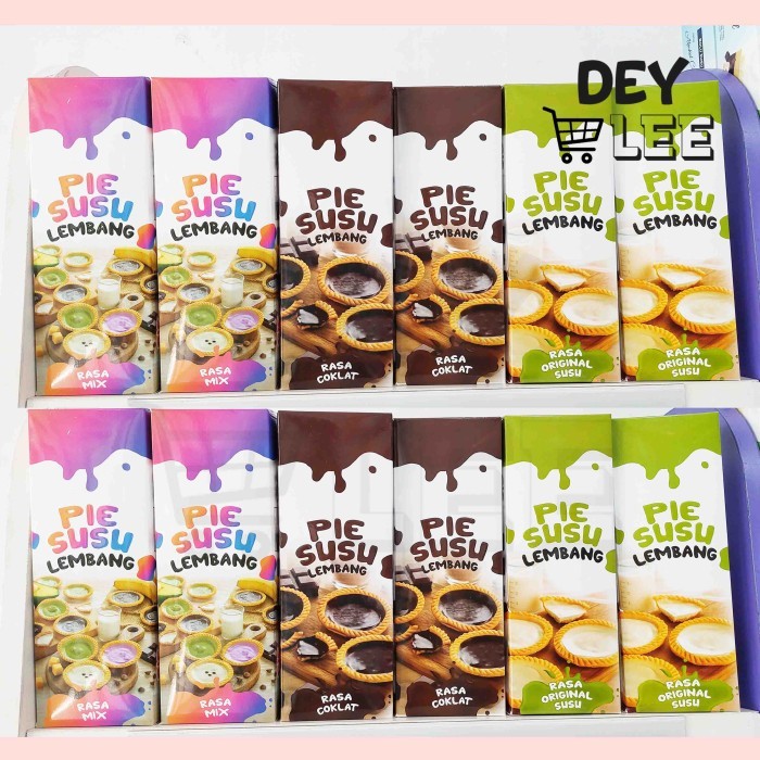 

Pie Susu Lembang per 1 box isi 6 pcs ALL VARIANT Oleh-Oleh Khas Bandung